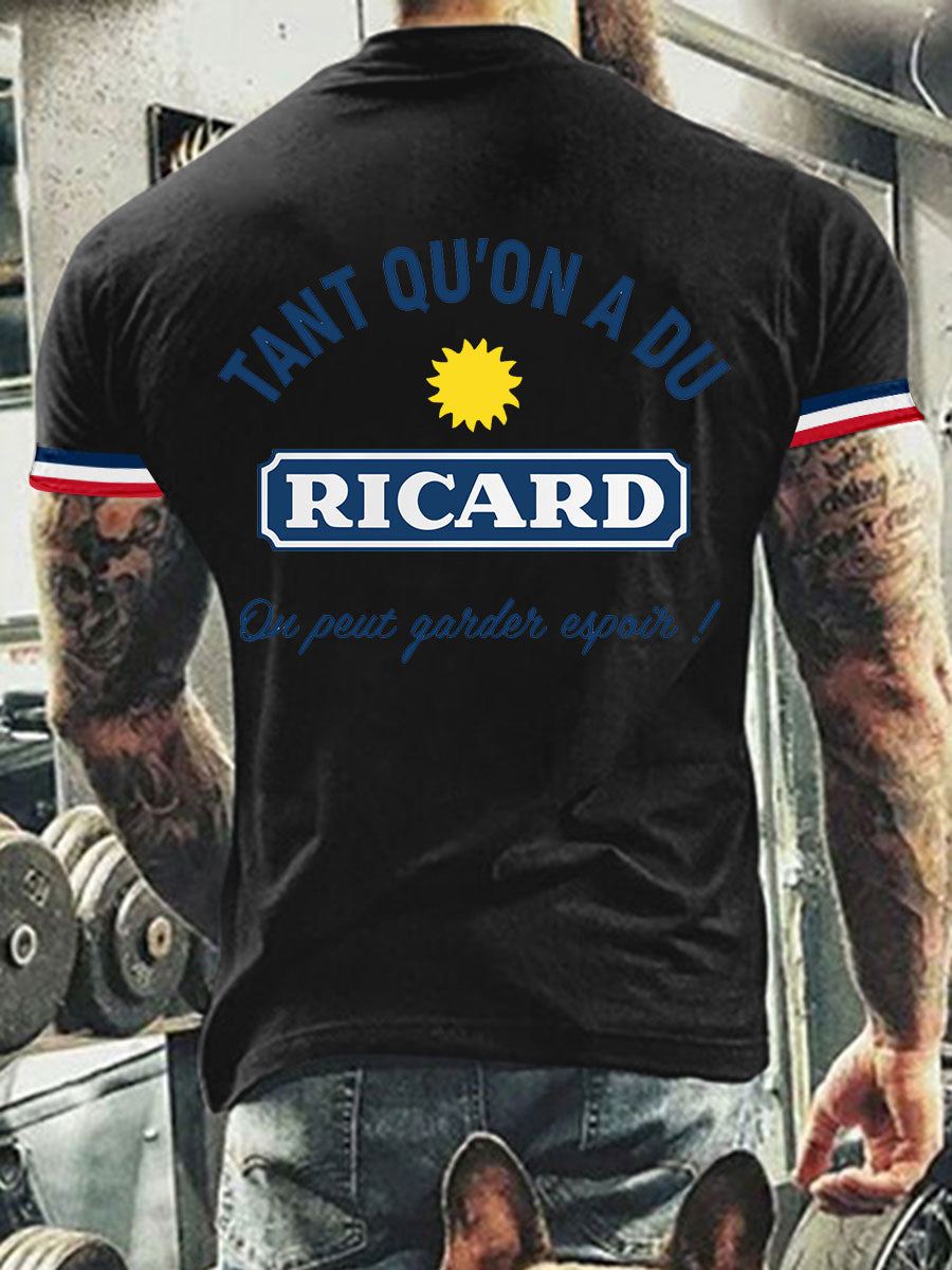 T-shirt à manches courtes RICARD Homme