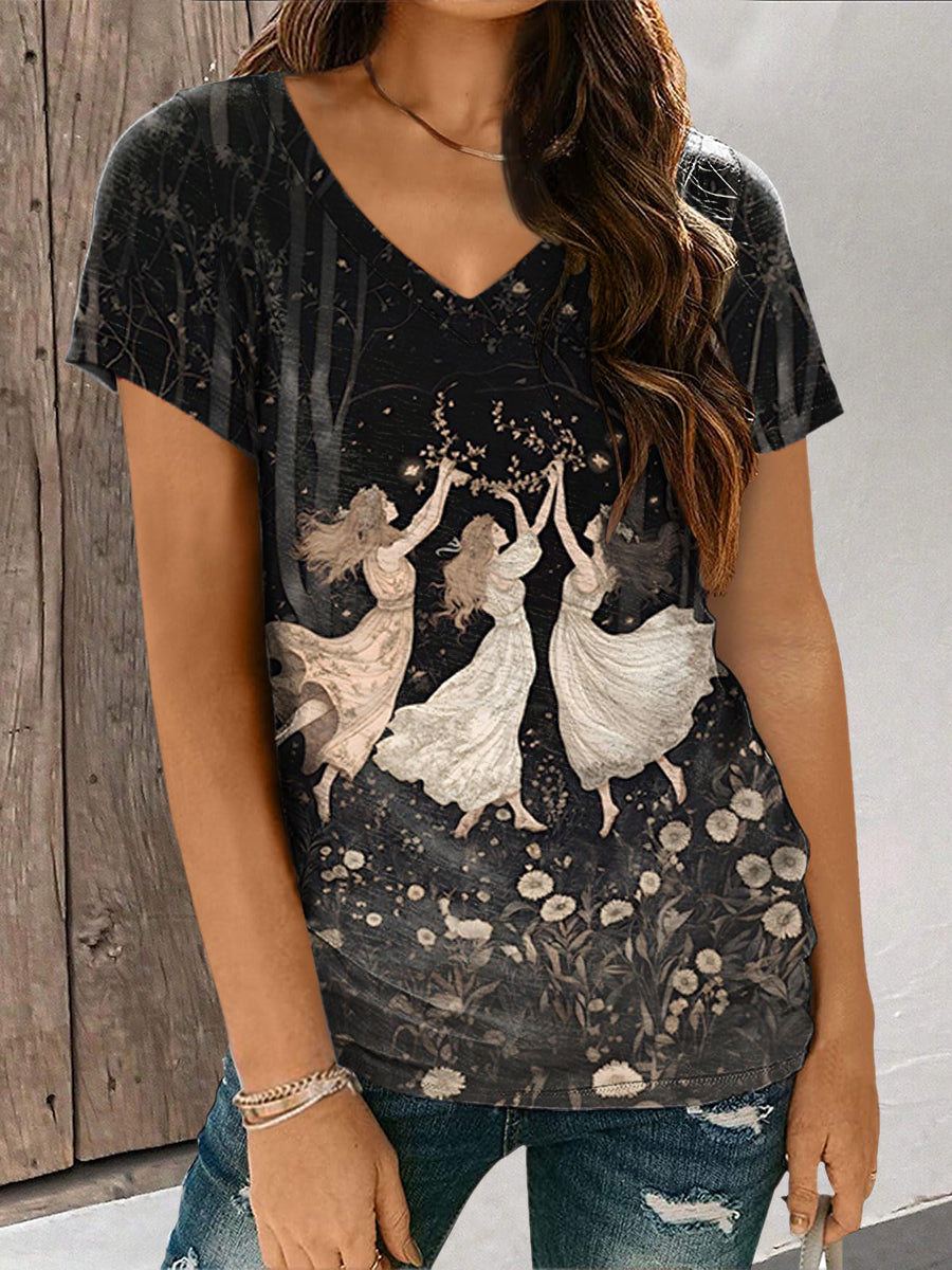 T-shirt Midsummer Witch Femme comme image / S