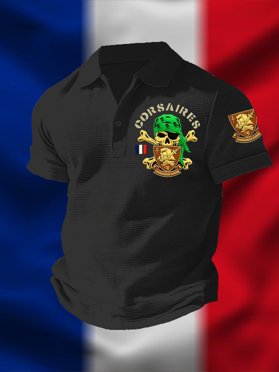 T-shirt à manches courtes Commandos Marine Homme