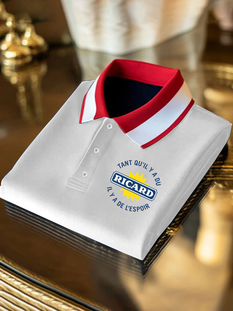 Chemise à manches courtes Ricard Homme