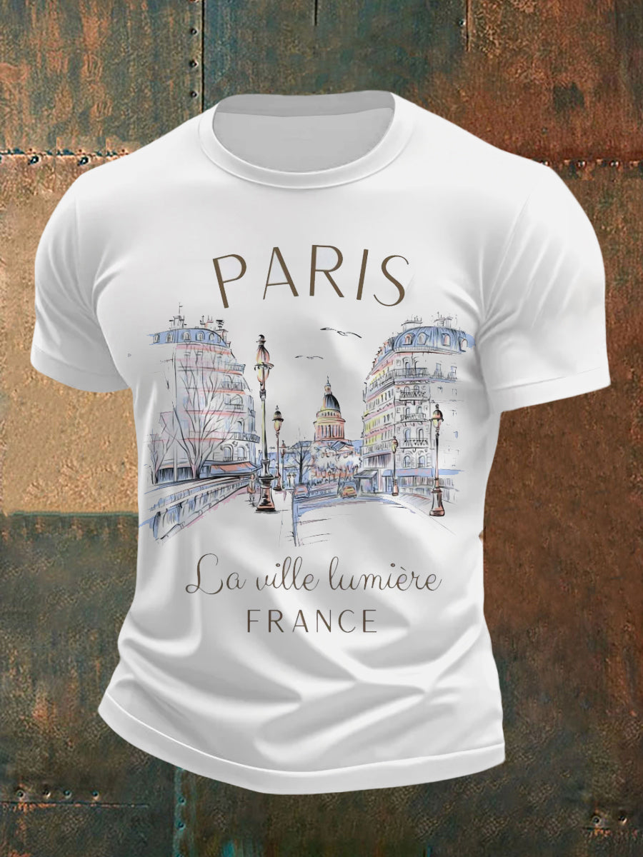 T-shirt imprimé à manches courtes Ricard Homme