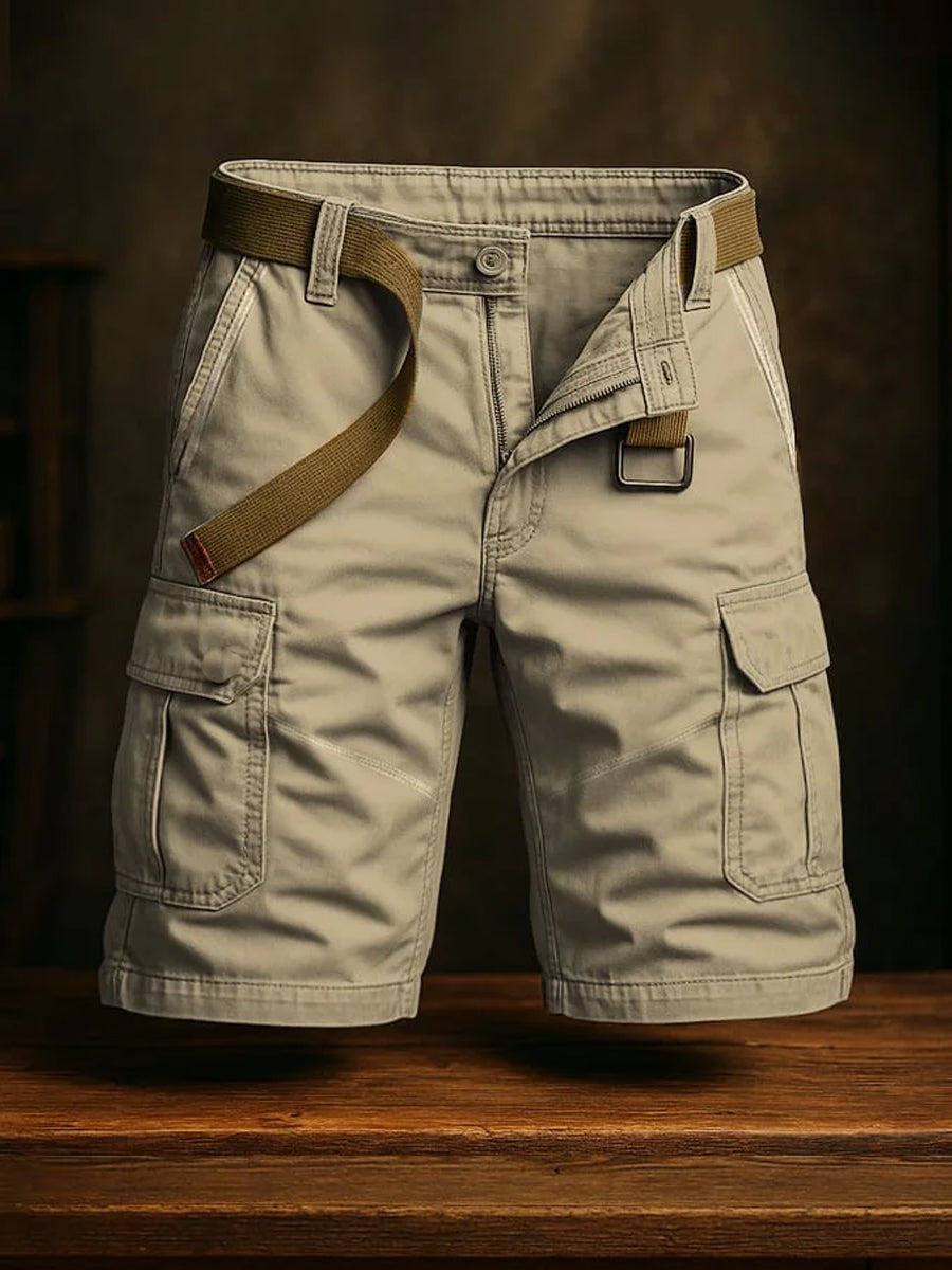 Hommes de vacances rétro Business Art Print Casual Shorts