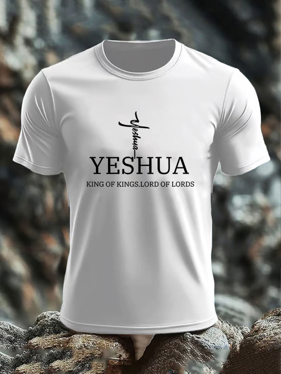 T-shirt décontracté à manches courtes Art of Faith pour hommes