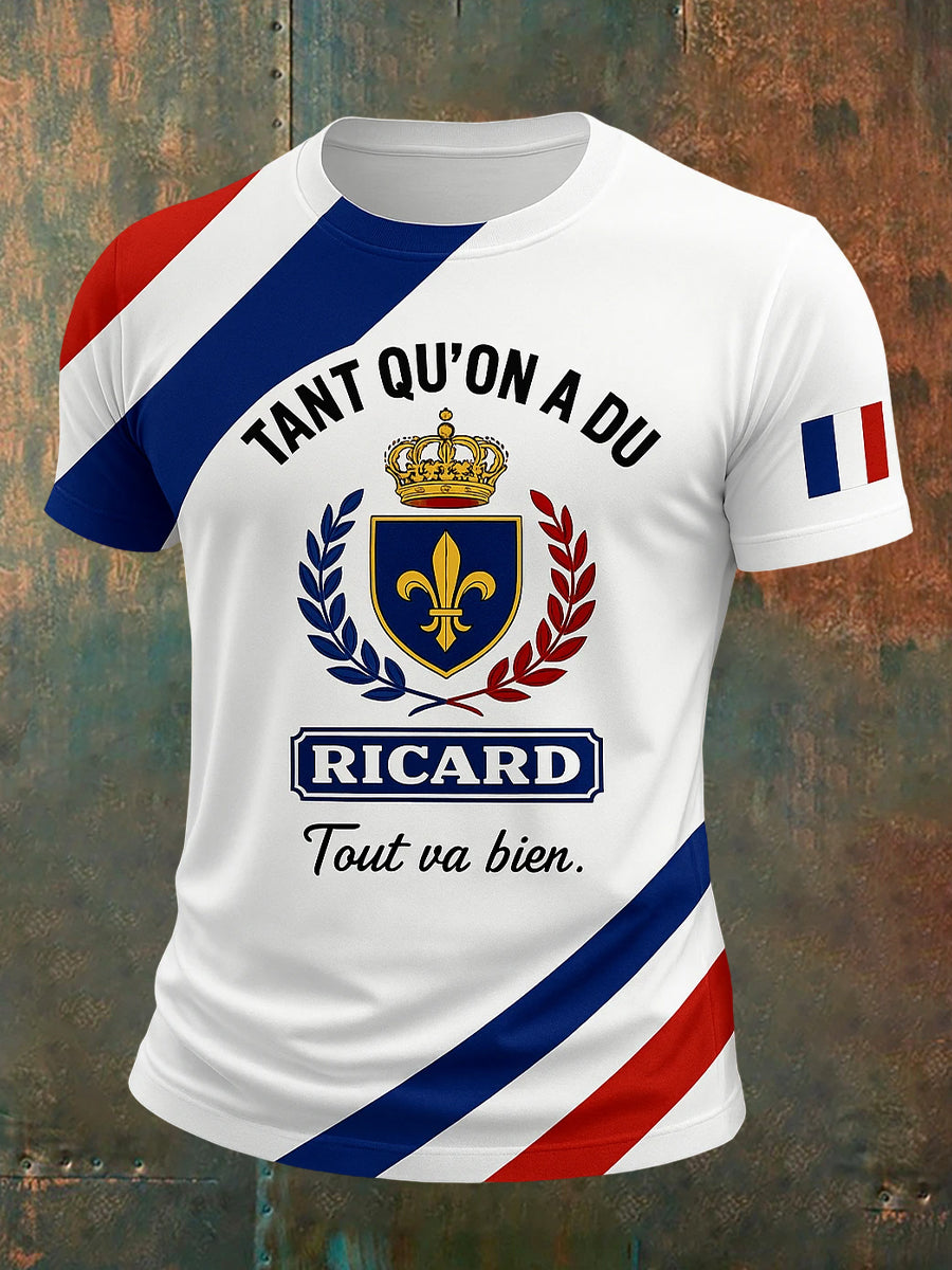 T-shirt à manches courtes Ricard Homme