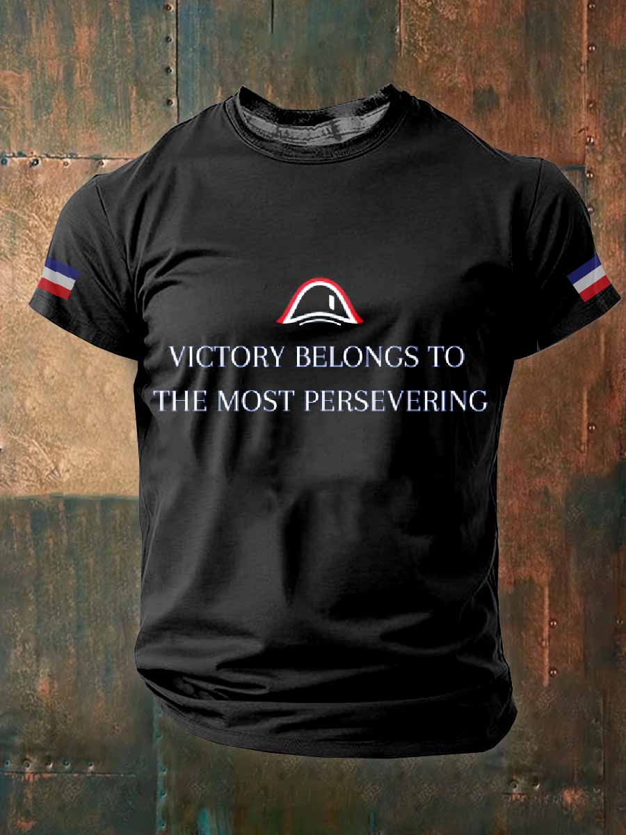 T-Shirt À Manches Courtes Vintage Napoléon Pour Homme
