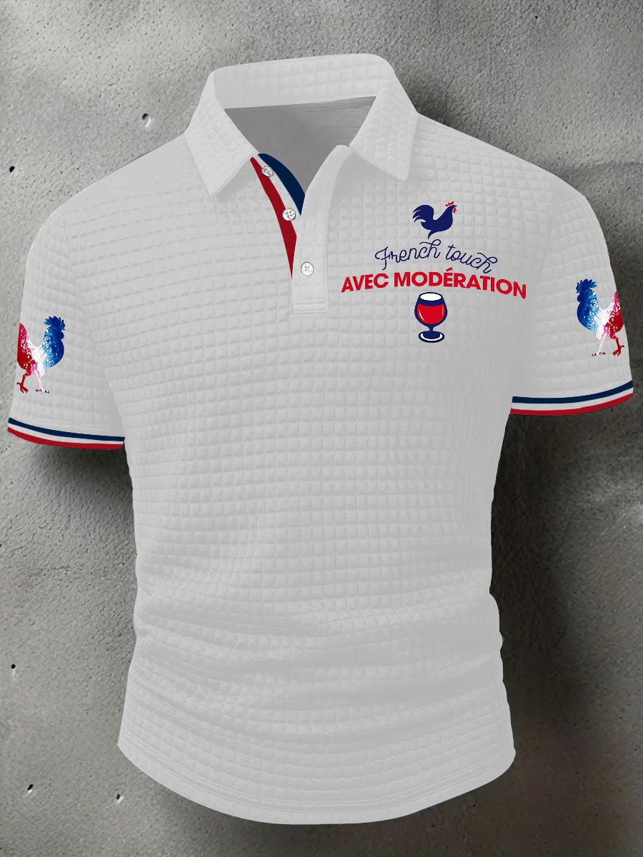Chemise à manches courtes French touch Homme