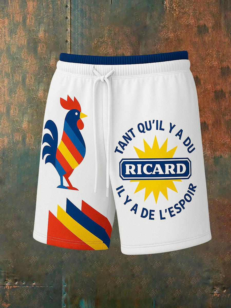 Short Ricard Art Casual Homme