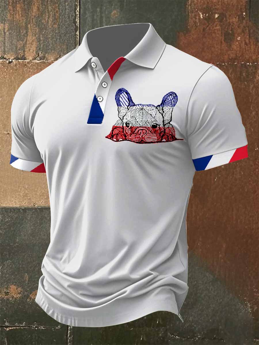 Polo Imprimé Pour Homme