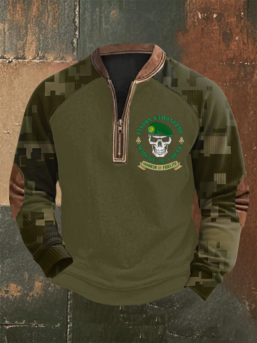 Homme Vintage Régiment Étranger Gardes