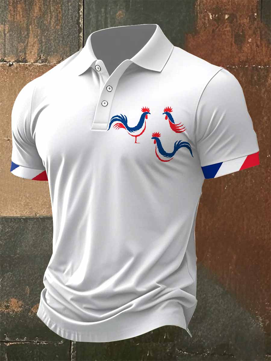 Polo Imprimé Pour Homme
