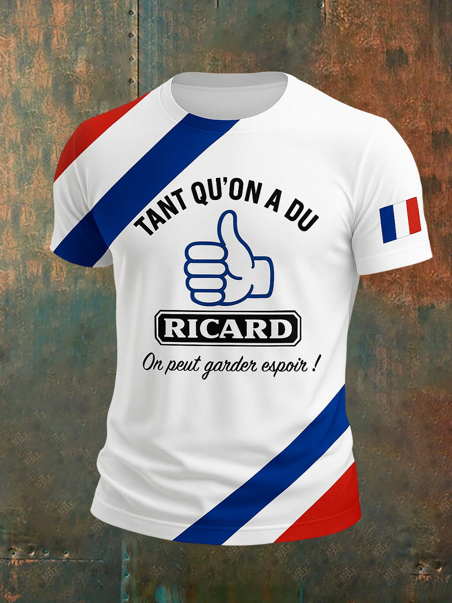 T-shirt à manches courtes Ricard Homme