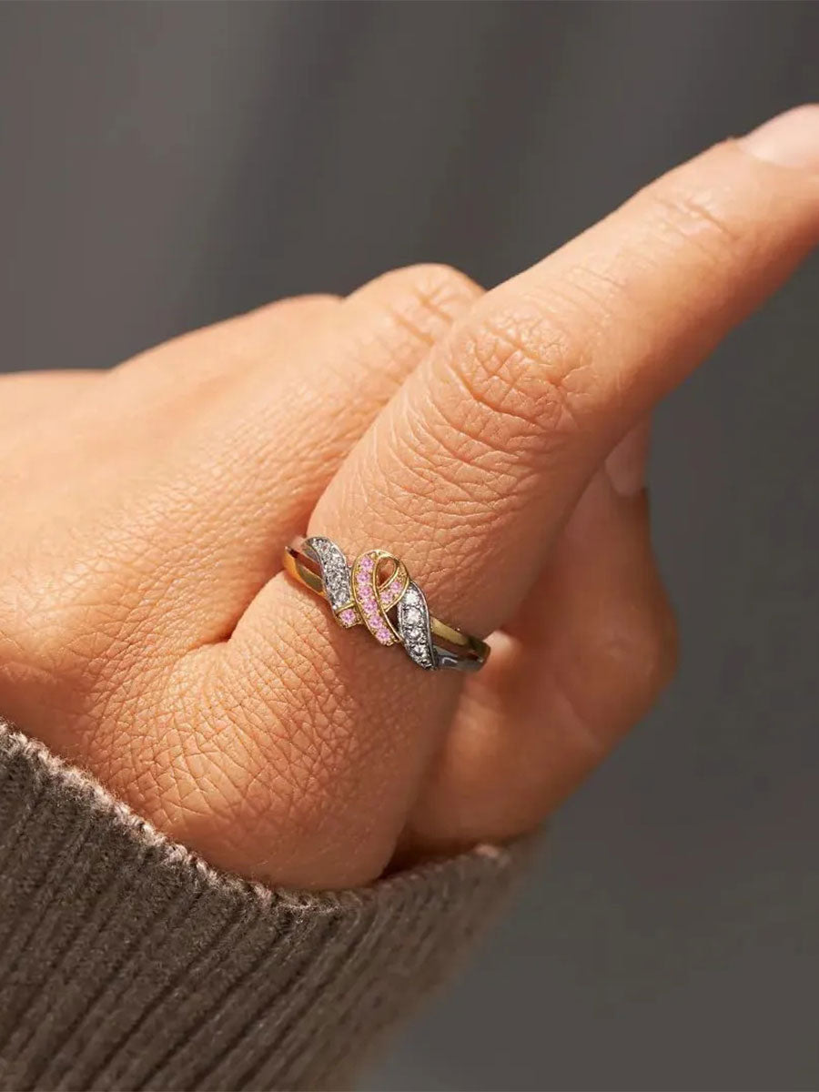 Bague cancer du sein pour femme