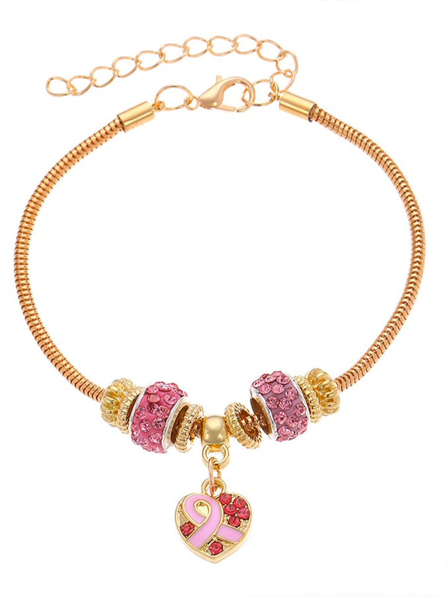 Sensibilisation au cancer du sein Accessoires ruban rose pour femmes