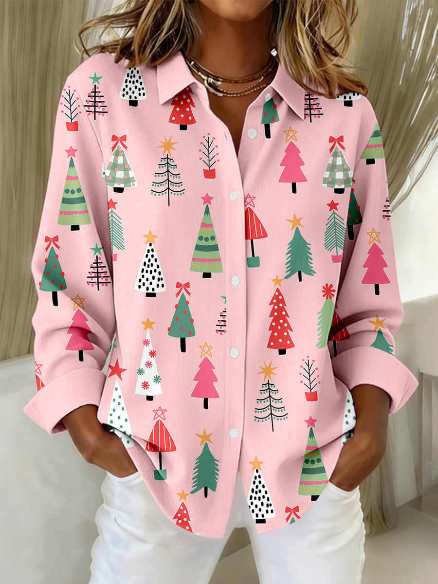 Chemise Femme Arbre de Noël Art Print