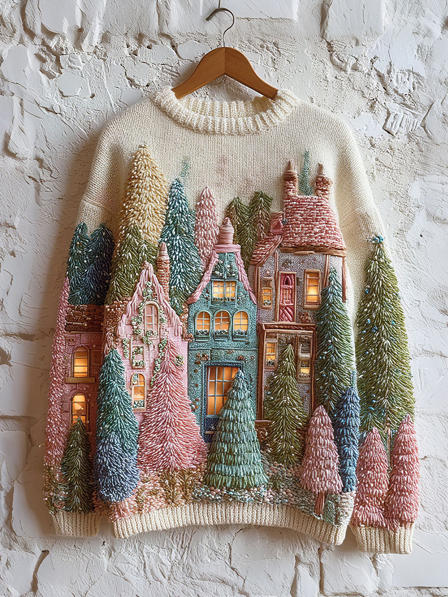 Hauts Christmas Town pour femmes