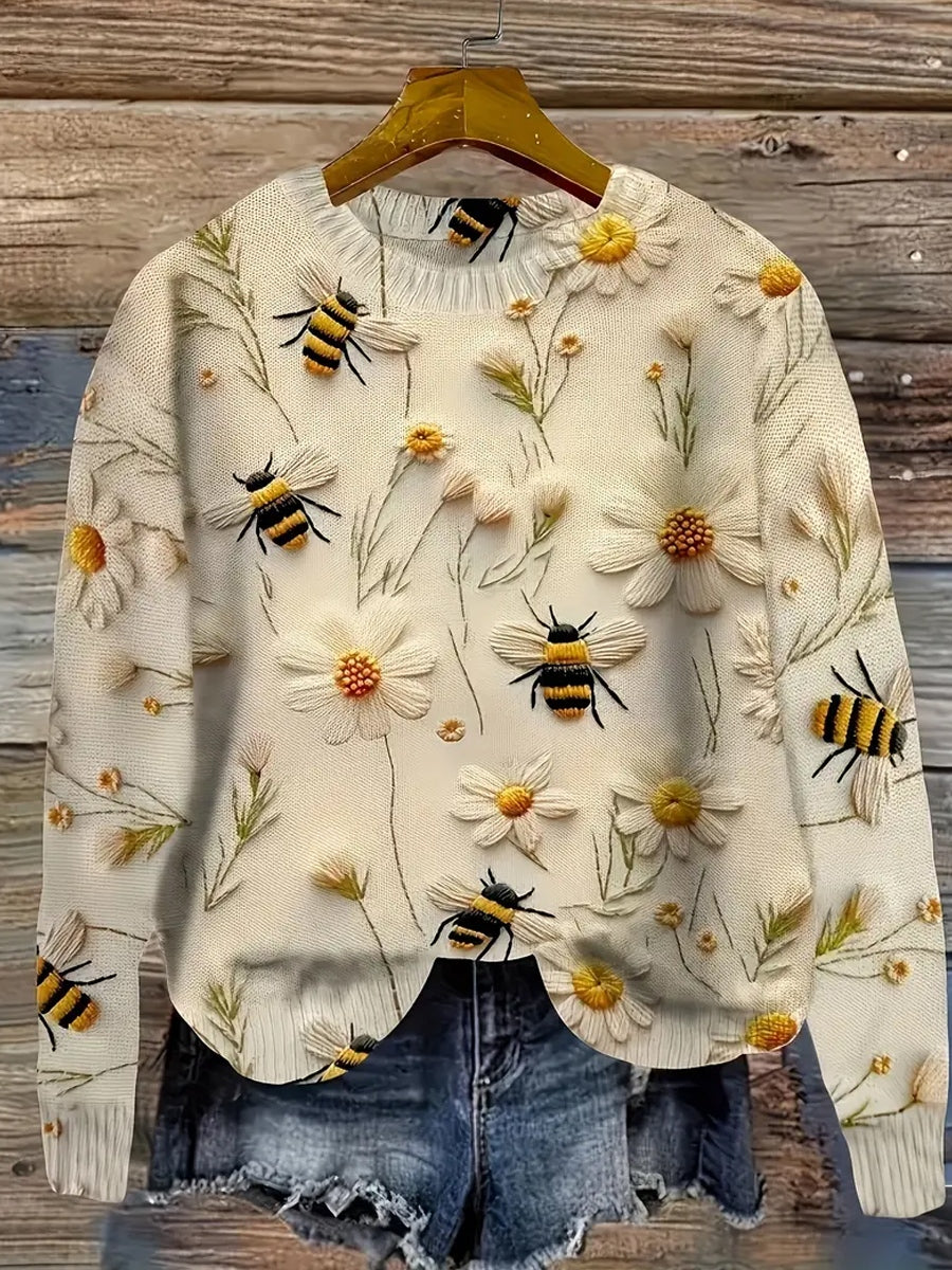 Vintage Animal Art Print à capuche rétro décontracté pour femmes