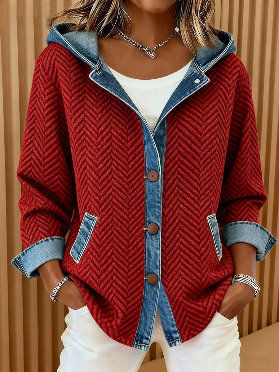 Vestes à capuchon occasionnelles d'automne et d'hiver des femmes