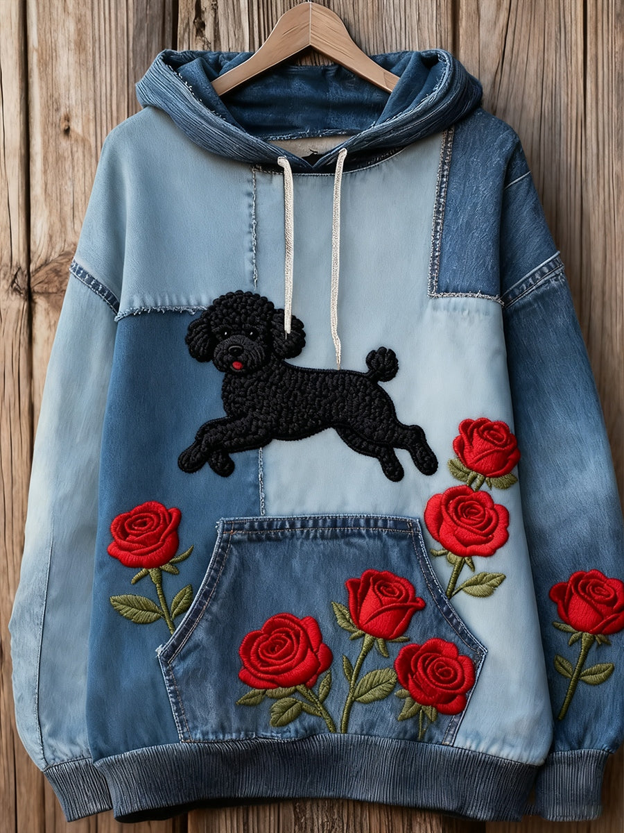 Unisexe Animal Art Print Casual Vintage Hoodie