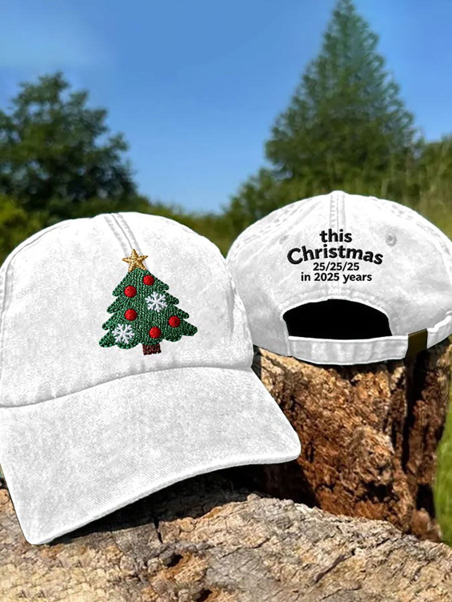 Chapeau unisexe décontracté imprimé de Noël