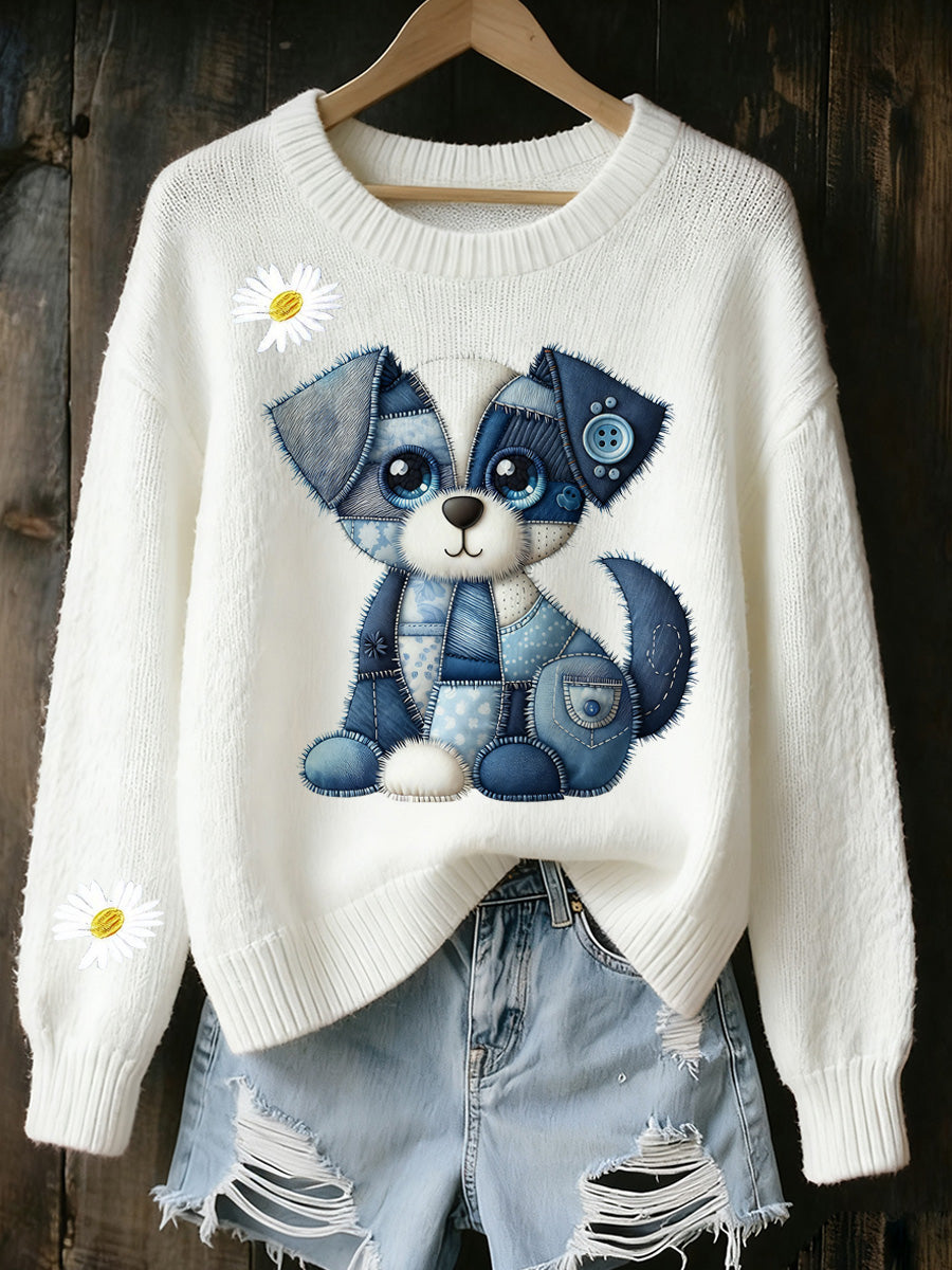 Sweat-shirt Décontracté Imprimé Animal Art Femme