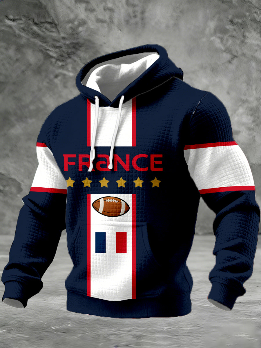 Sweat-shirt Homme French Rugby Imprimé