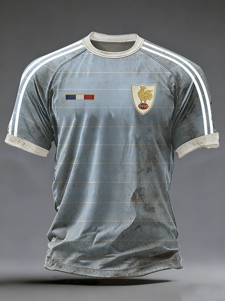 T-shirt à manches courtes France Rugby pour hommes