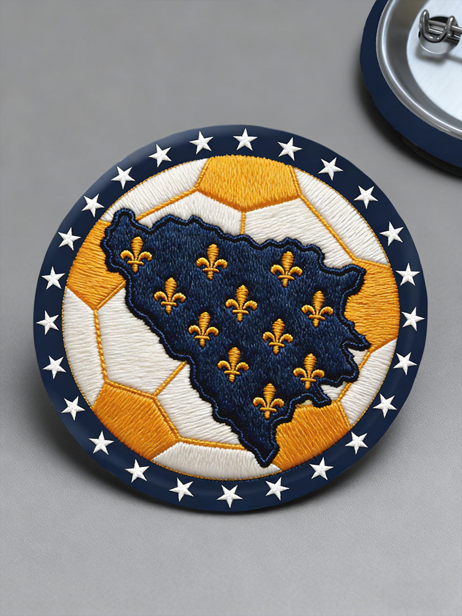 Bosno ZMAJEVI Football Lover Imprimé Pins