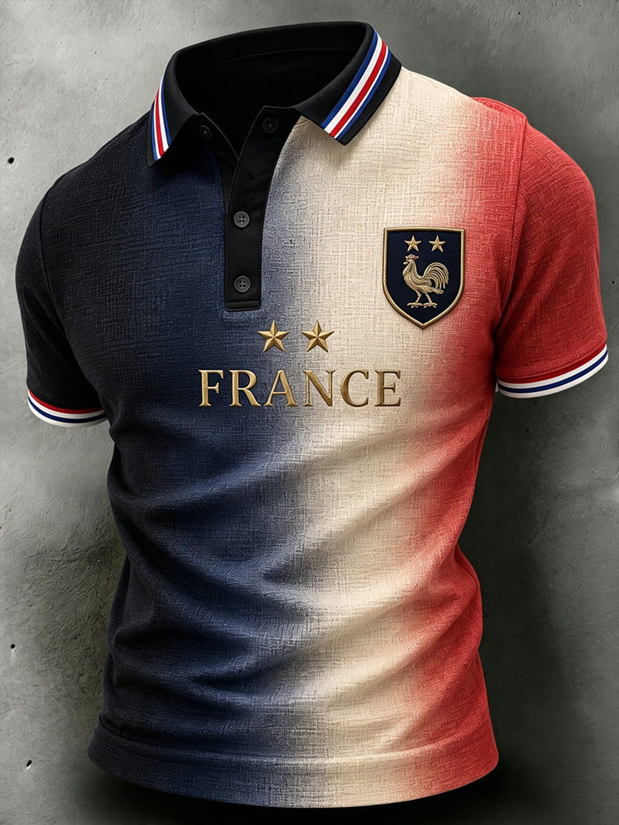T-shirt manches courtes France Football pour homme