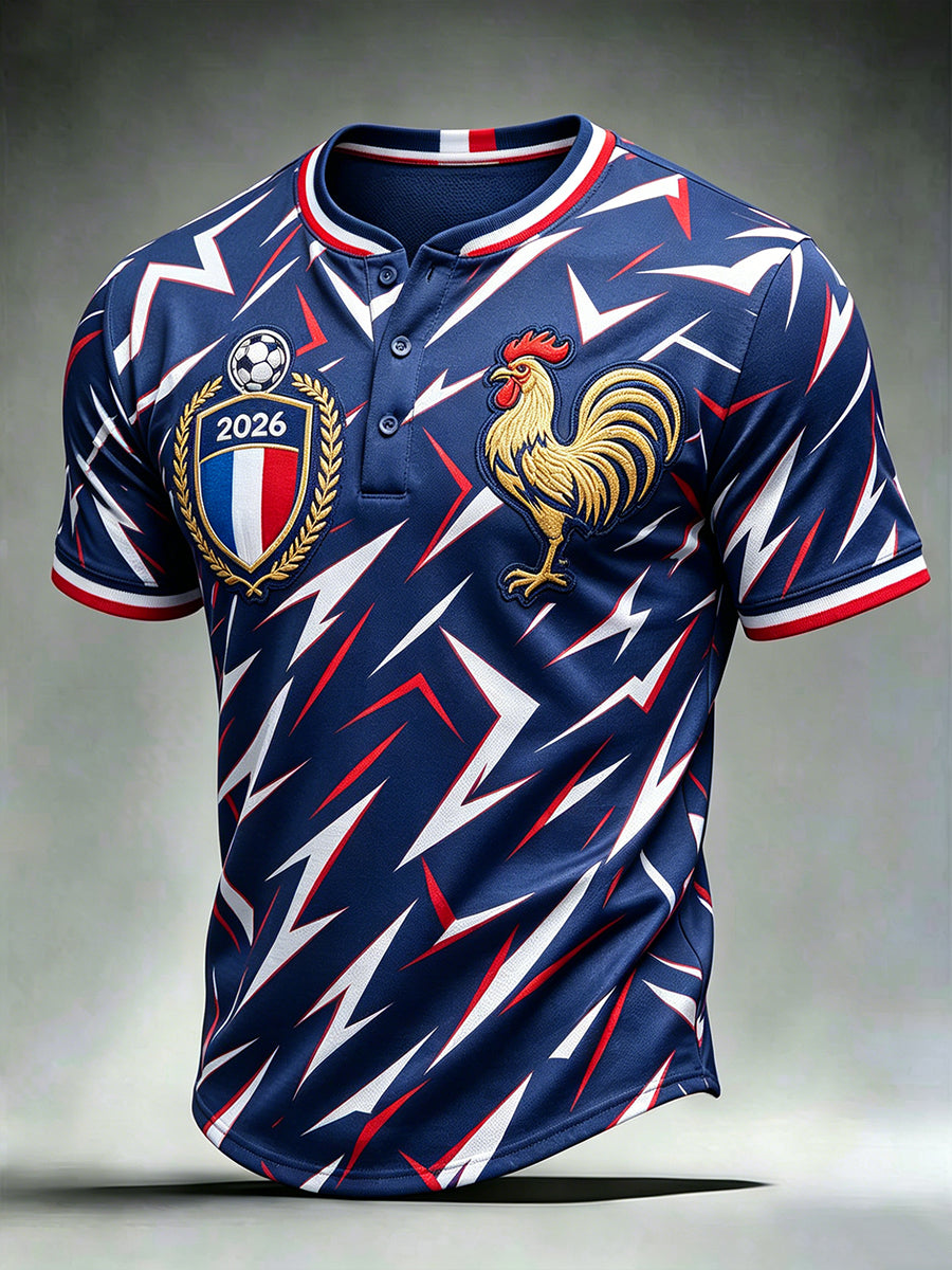 T-shirt manches courtes France Football pour homme