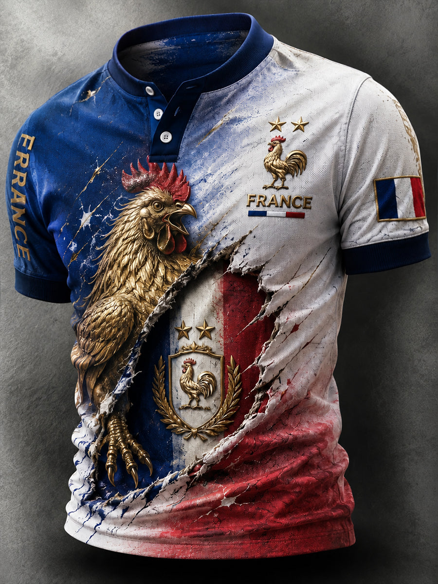 T-shirt manches courtes France Football pour homme