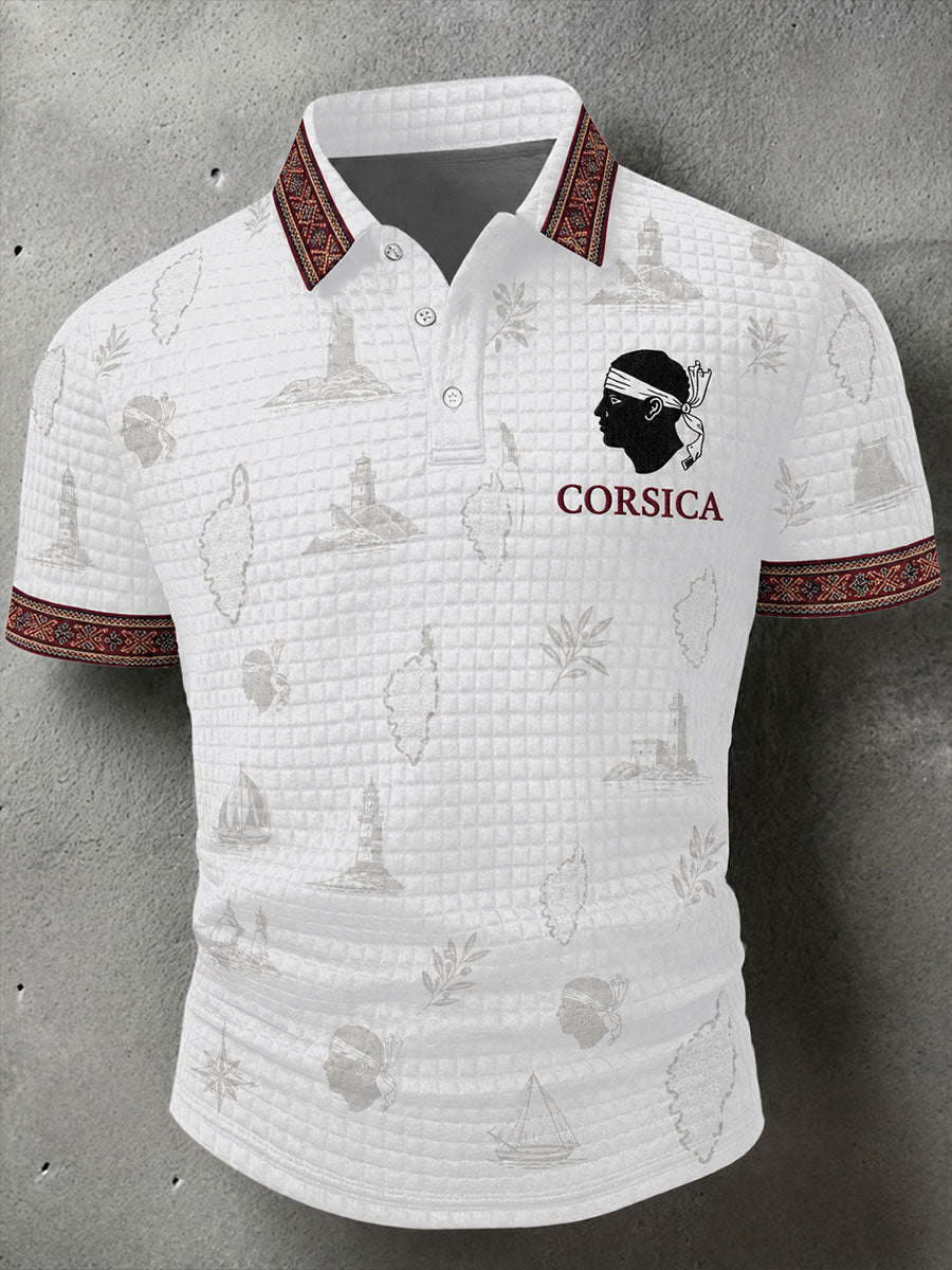 Chemise à manches courtes pour homme