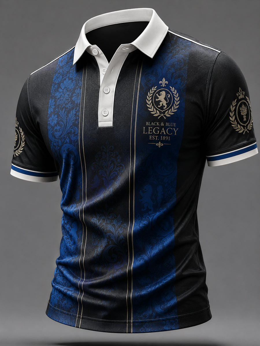 Haut décontracté pour passionné de football, modèle du Club Bruges KV, avec imprimé