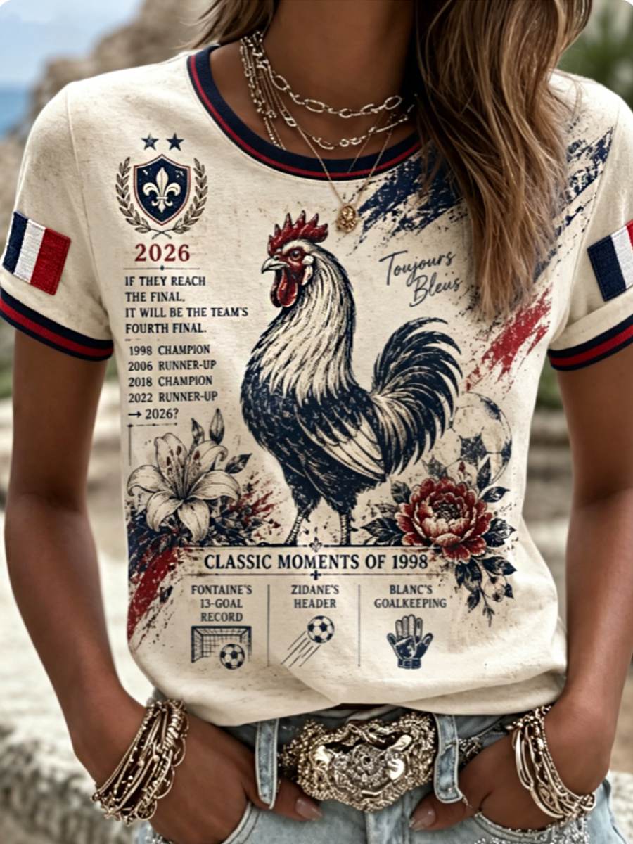 T-shirt manches courtes femme