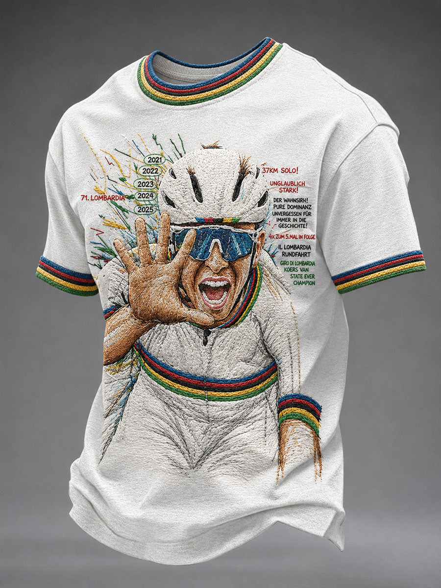T-shirt à manches courtes Competitor Bicycle Race Homme