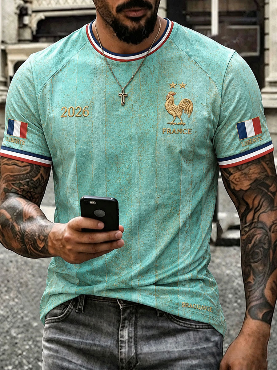 T-shirts Football français pour hommes