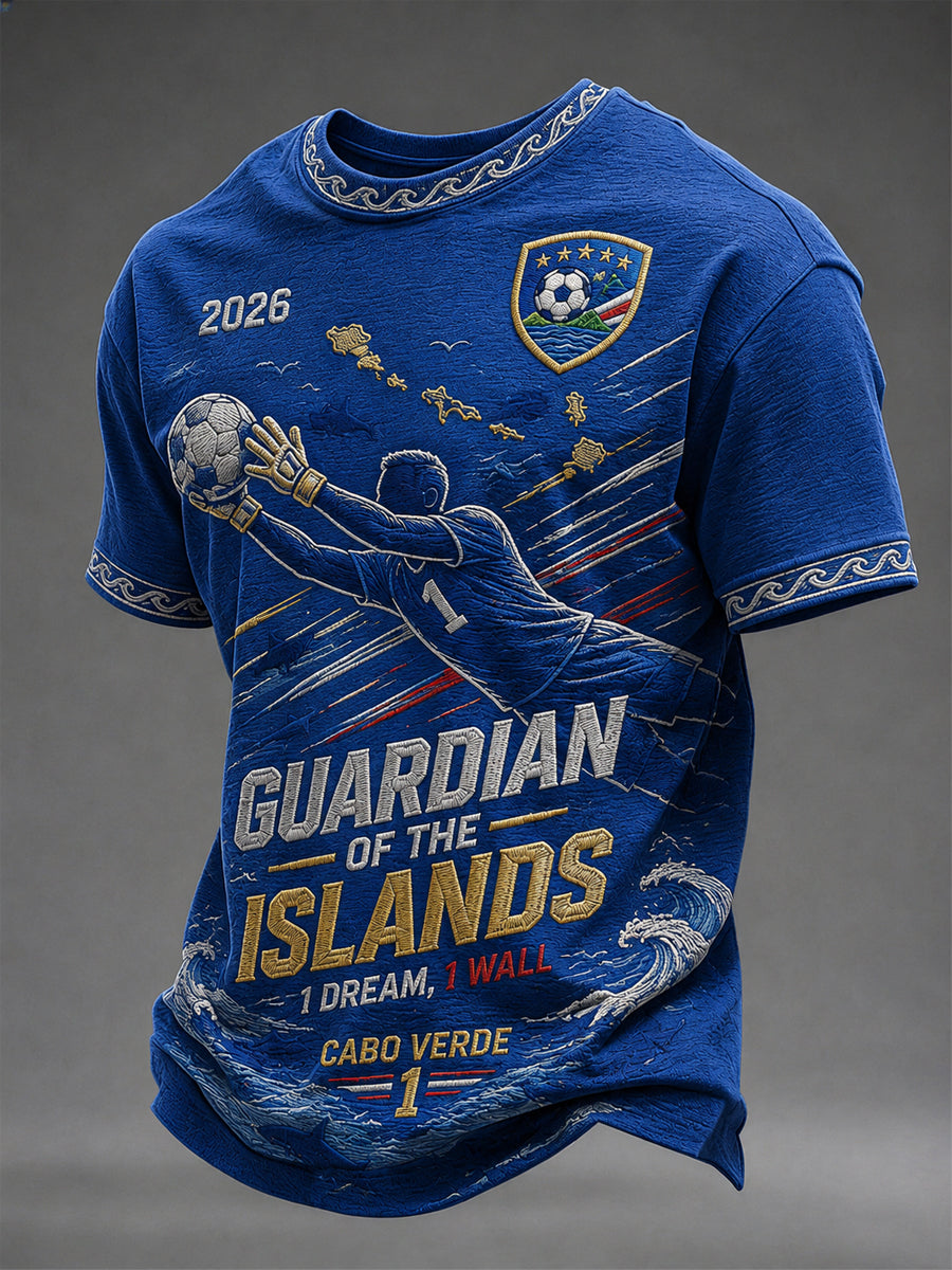 T-shirt décontracté imprimé pour hommes, cadeau idéal pour les fans de football