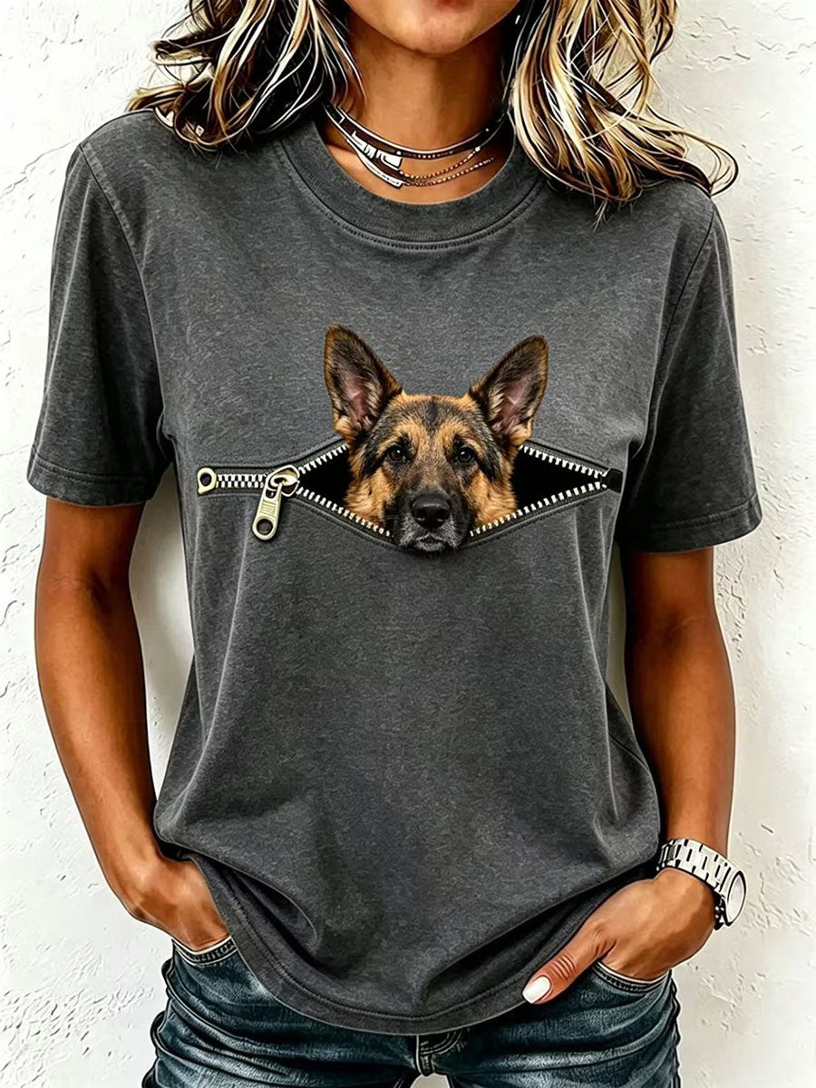 T-shirt Lovely German Shepherd Femme