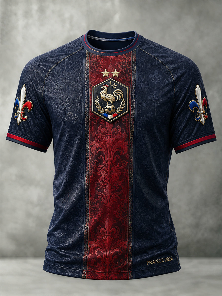 T-shirt manches courtes France Football pour homme