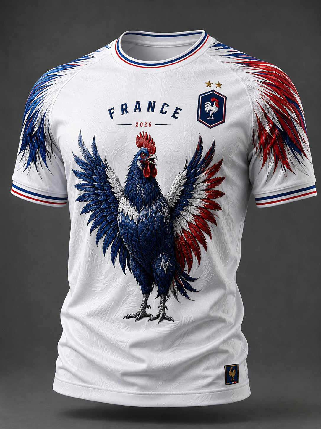 T-shirt homme imprimé France Football