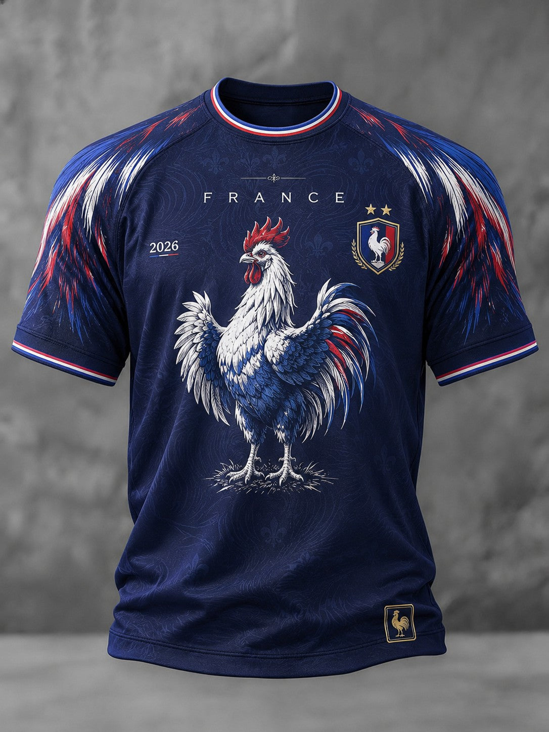 T-shirt homme imprimé France Football