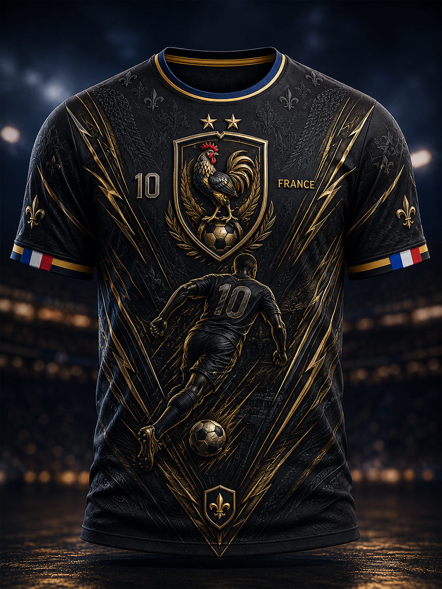 T-shirt manches courtes France Football pour homme
