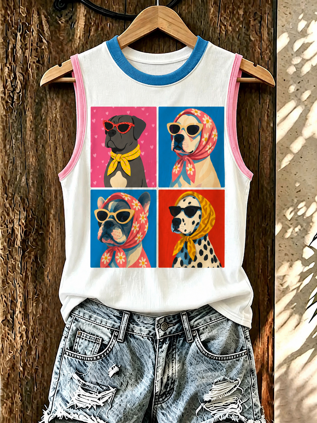 Gilets de chien à la mode des femmes