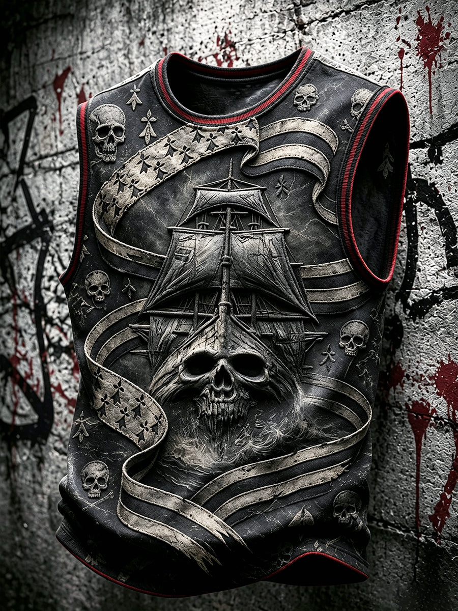 Veste Homme Noire French Brittany Saint-Malo Pirate Festival