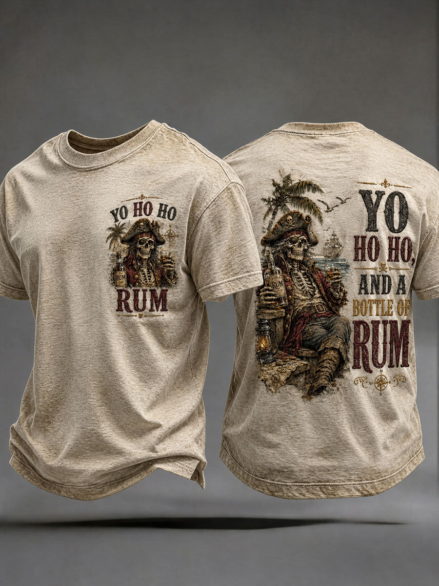 T-Shirts Homme 'Yo Ho Ho And A Bottle Of Rum'