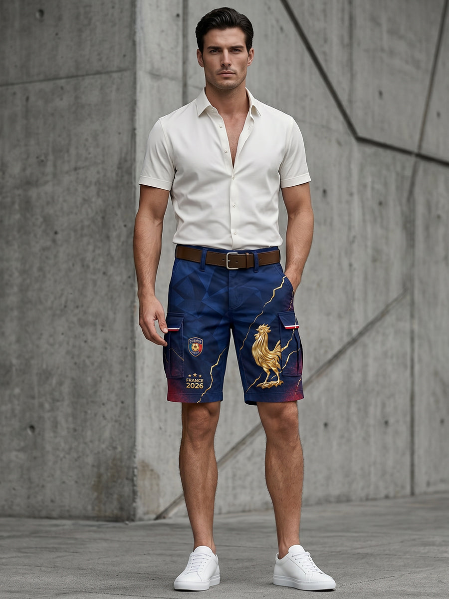 Short cargo France Football pour homme