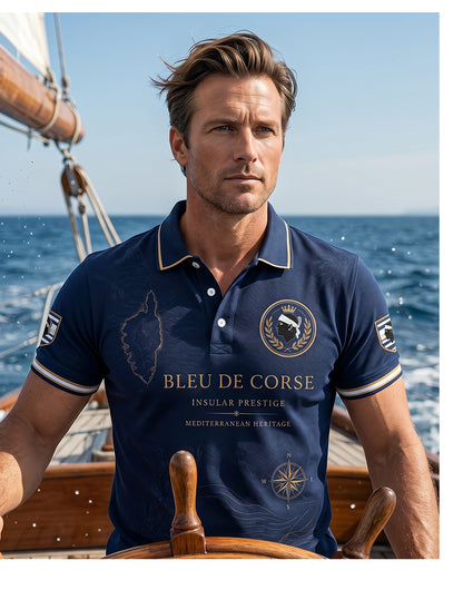 Chemise pour homme à imprimé du drapeau de la Corse