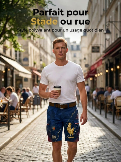 Short cargo France Football pour homme