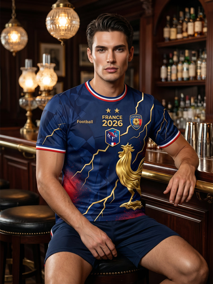 T-shirt manches courtes France Football pour homme