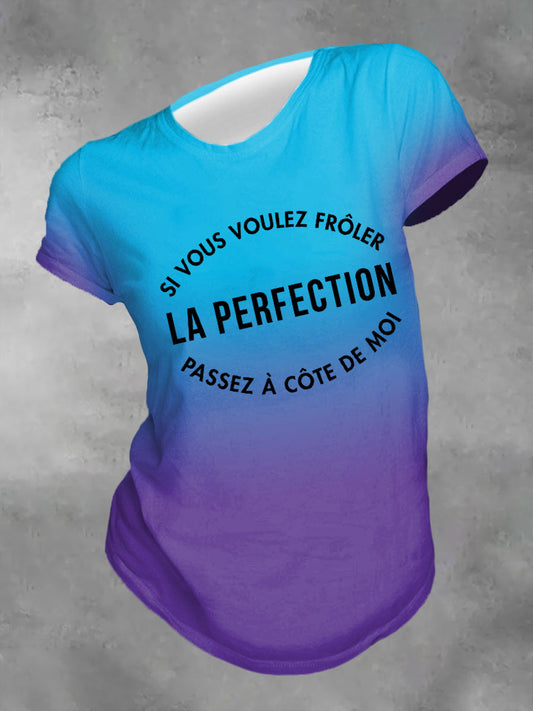 T-shirt imprimé France Perfect Femme