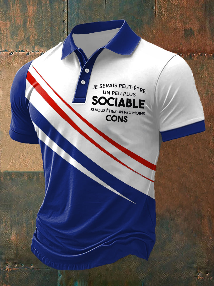 Polo Etre sociable Homme